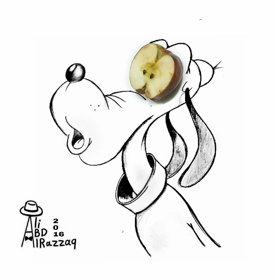 I Draw Interactive Illustrations Using Everyday Objects (part 7 )