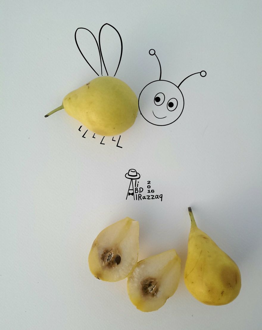 I Draw Interactive Illustrations Using Everyday Objects (part 7 )