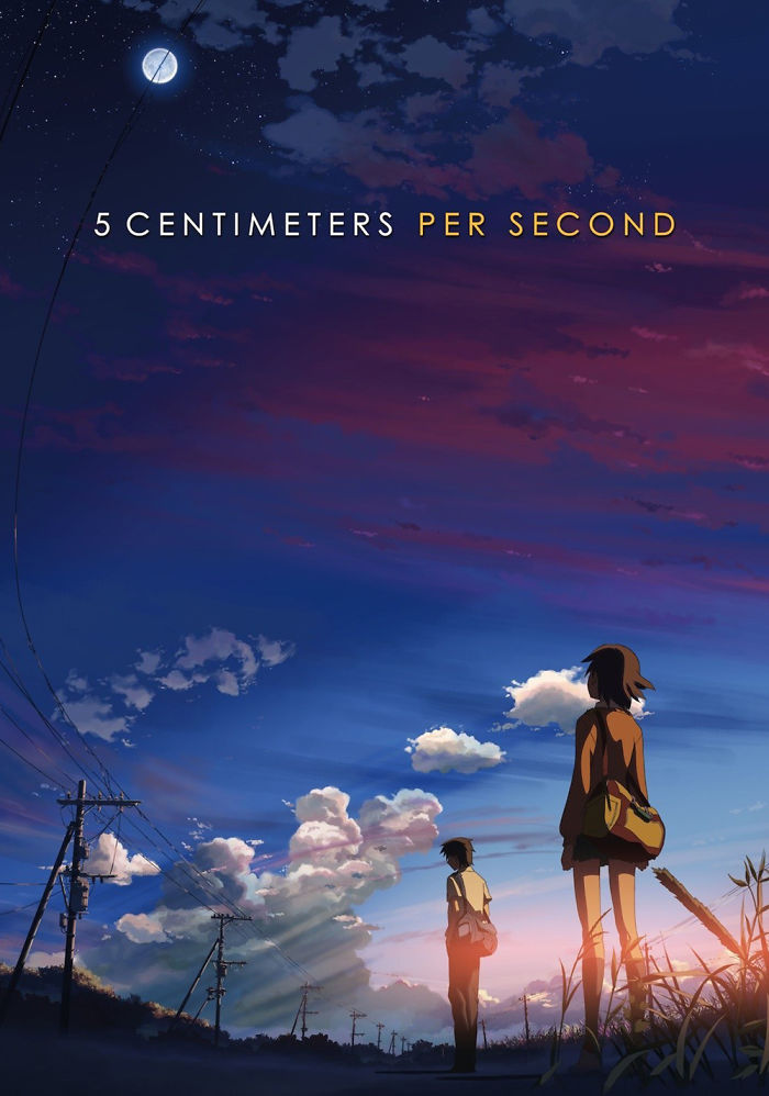 Poster for "5 Centimetres Per Second" movie