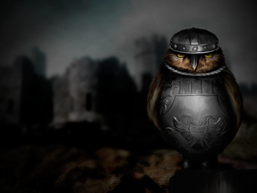 Artists Photoshop Armor On Animals To Bring Awareness To Endangered Species