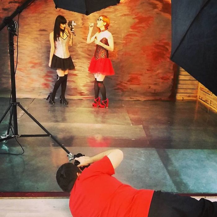 Behind The Scenes Of Modern Vintage Photography