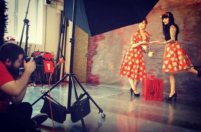 Behind The Scenes Of Modern Vintage Photography