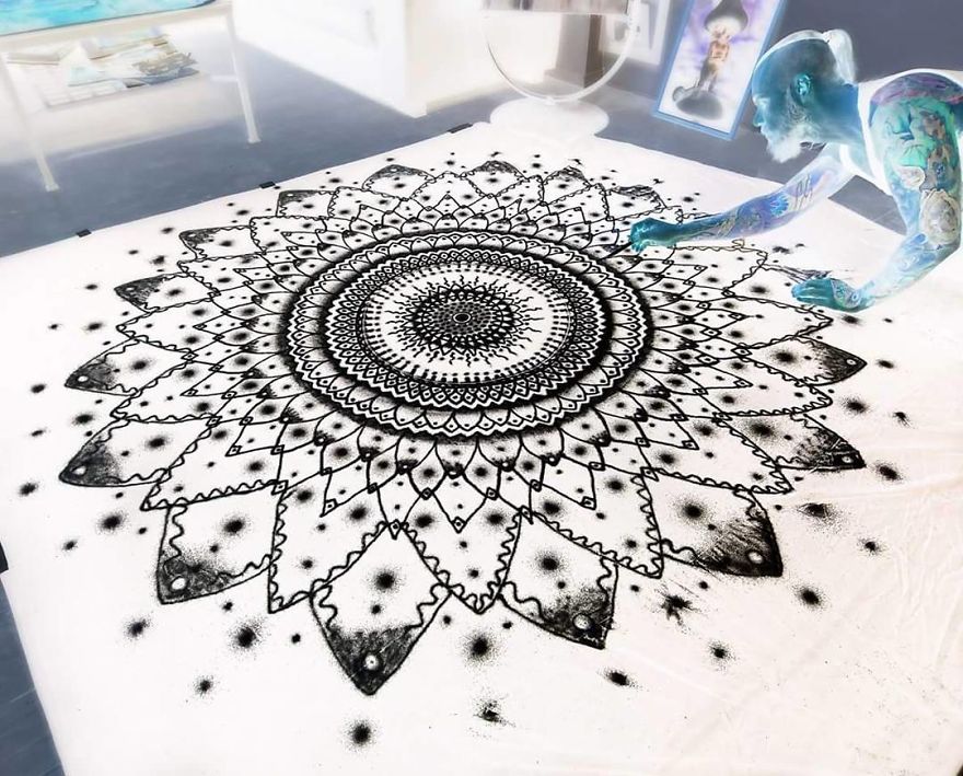 My Salt Drawings Reveal Their True Colors When Inverted My Salt Drawings Reveal Their True Colors When Inverted