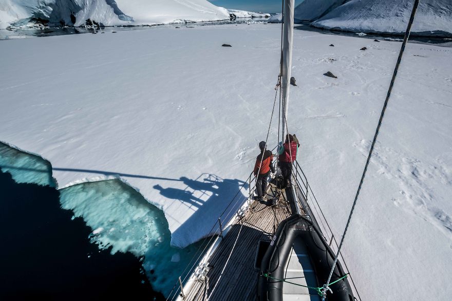 I Sailed Across The 'World's Most Dangerous Sea' To Capture Stunning Images Of Antarctica