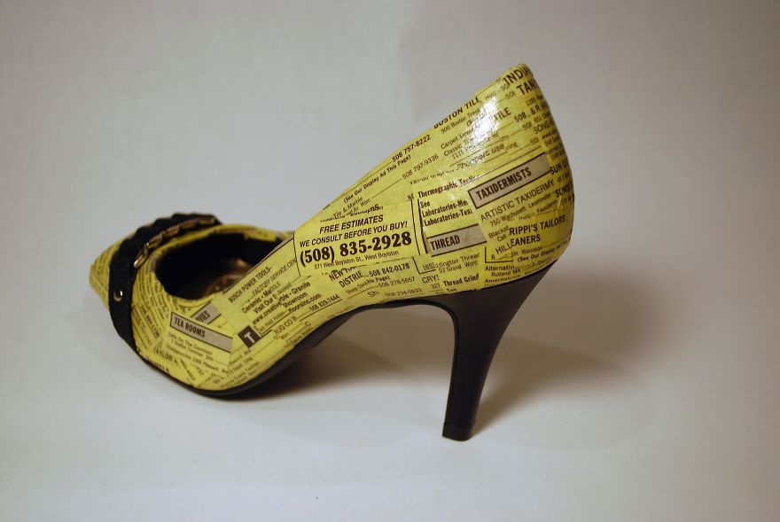 I Turned Ordinary Shoes Into Wearable Art