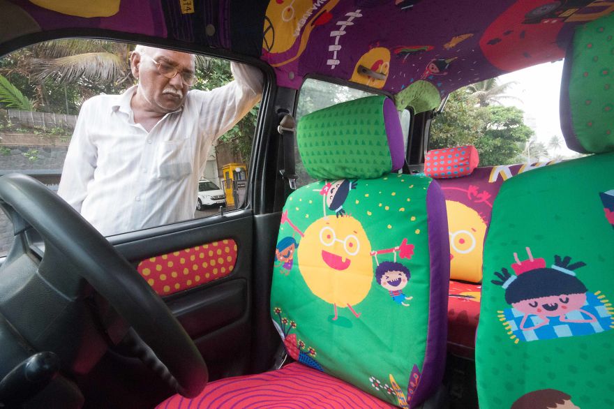 This 75-Year-Old Taxi Driver Helps People In Emergencies, So We Decided To Give His Cab The Design Treatment This 75-Year-Old Taxi Driver Helps People In Emergencies, So We Decided To Give His Cab The Design Treatment