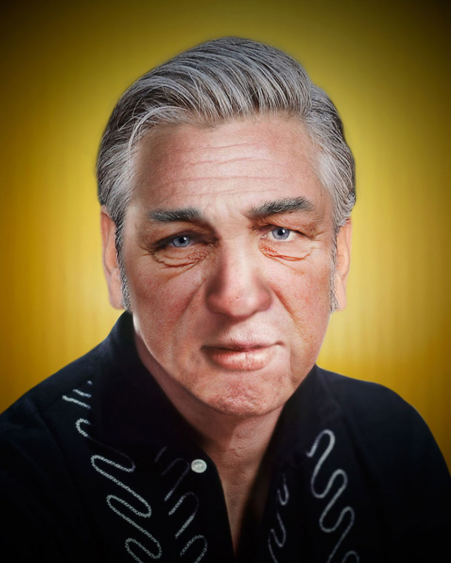 I Made Digital Collages Of Ageing Pop Culture Icons