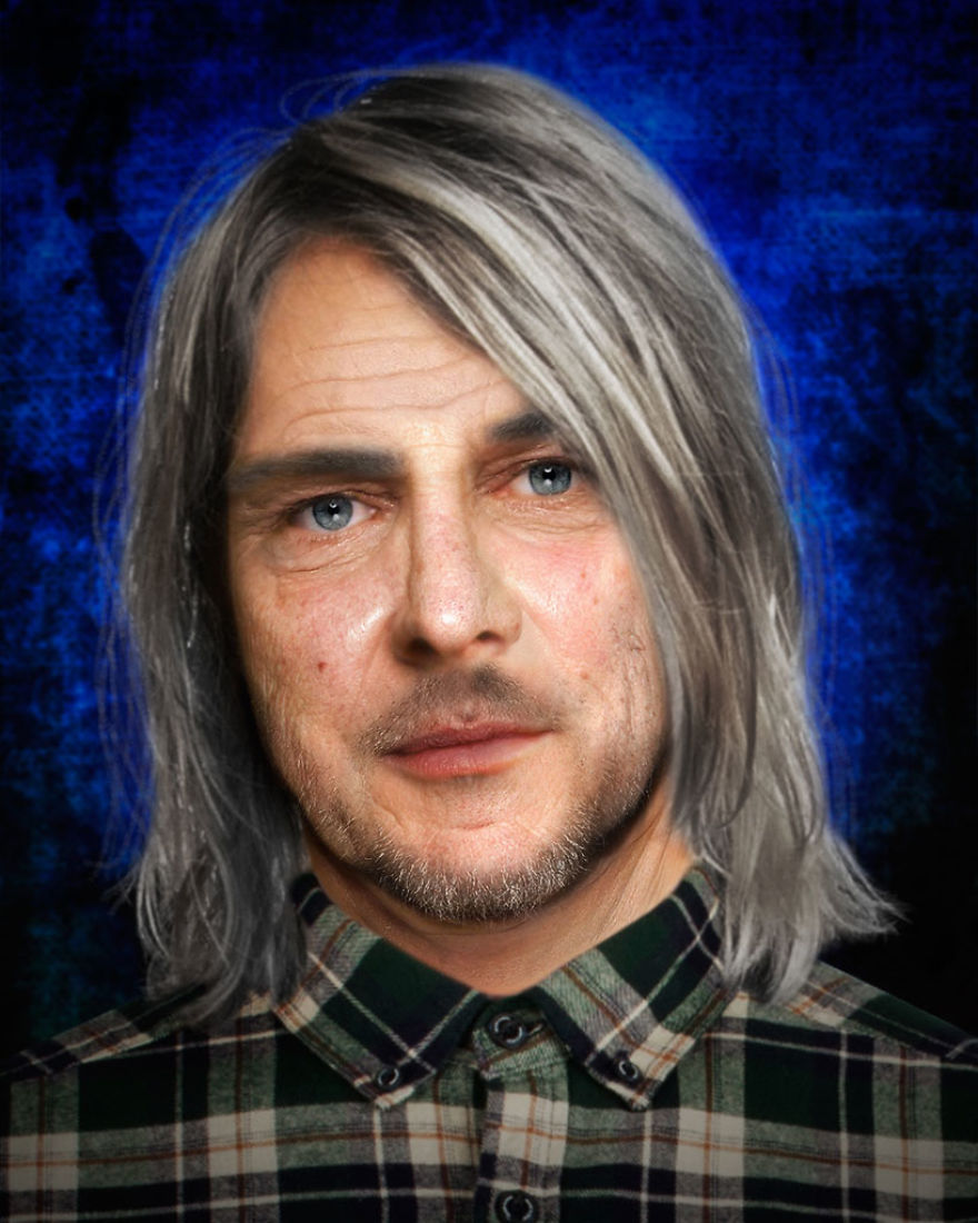 I Made Digital Collages Of Ageing Pop Culture Icons