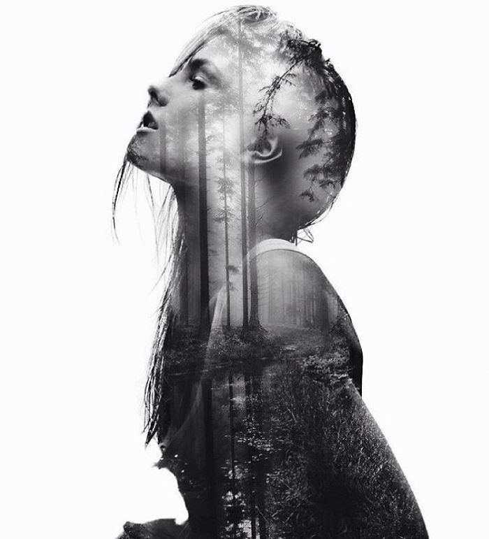 Double Exposure Portraits Where I Merge Two Worlds Into One Double Exposure Portraits Where I Merge Two Worlds Into One