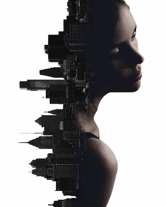 Double Exposure Portraits Where I Merge Two Worlds Into One Double Exposure Portraits Where I Merge Two Worlds Into One