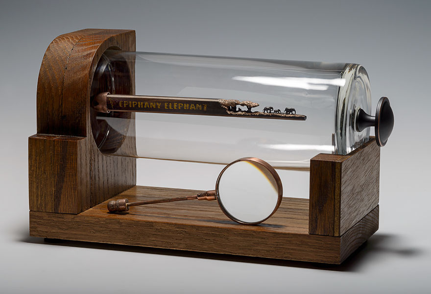 I Carved A Family Of Elephants Into A Pencil I Carved A Family Of Elephants Into A Pencil