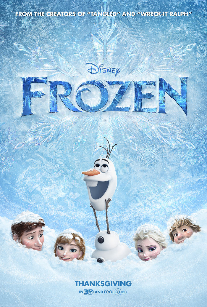 Poster for "Frozen" movie
