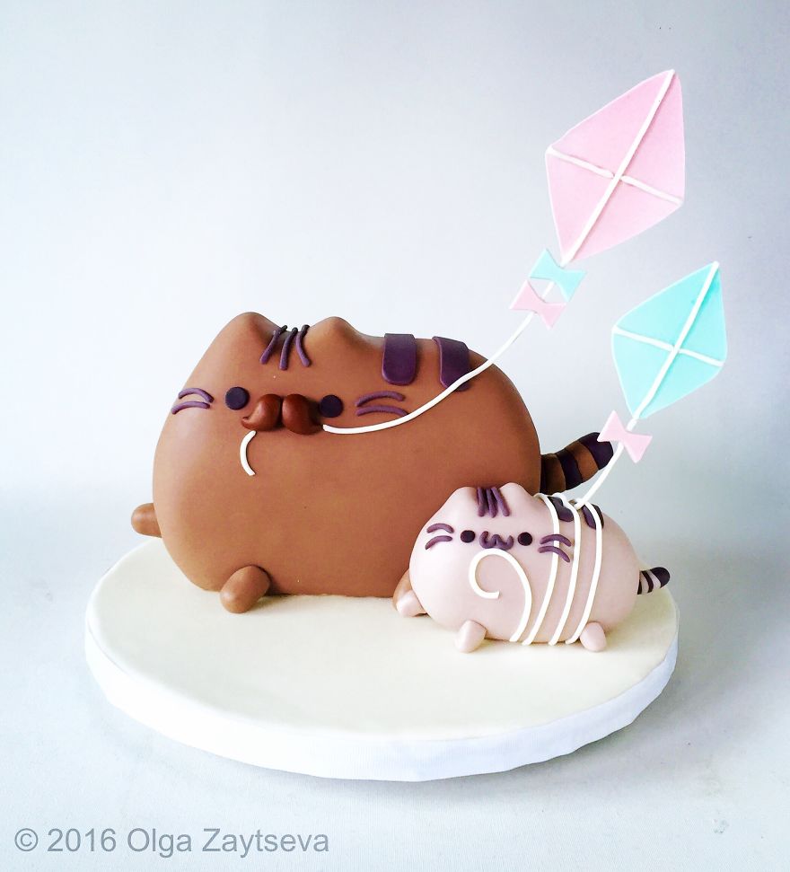 How To Make A Purrfect Pusheen Father's Day Cake For Your Dad