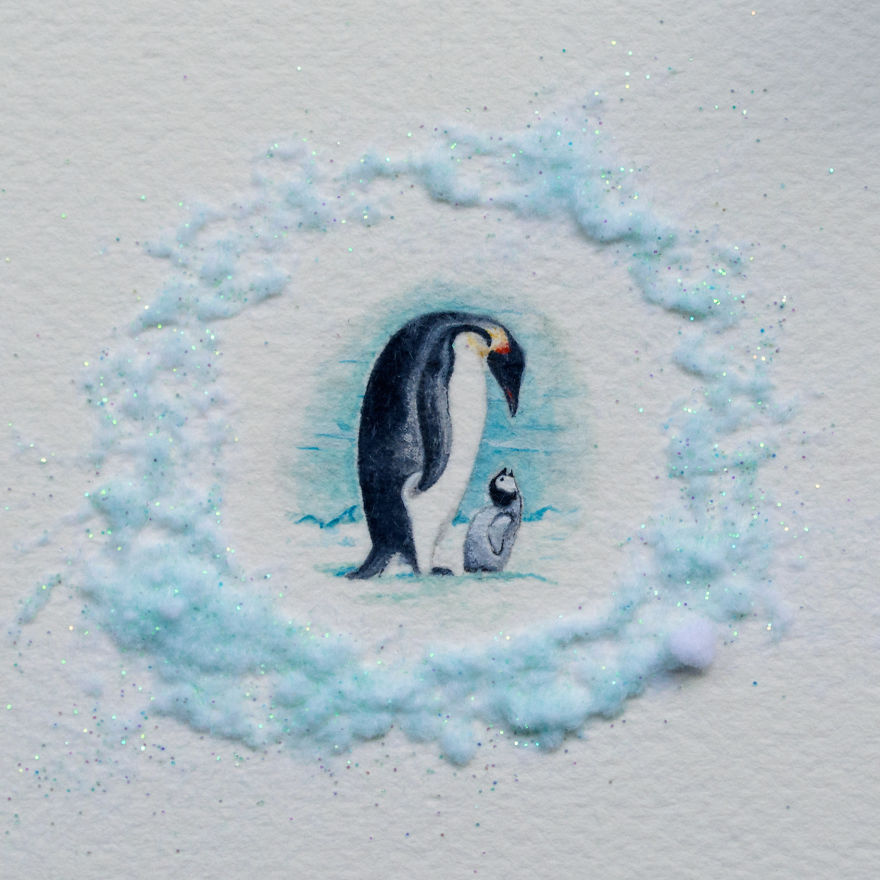 Penguin. A Gift From A Son To His Mother.