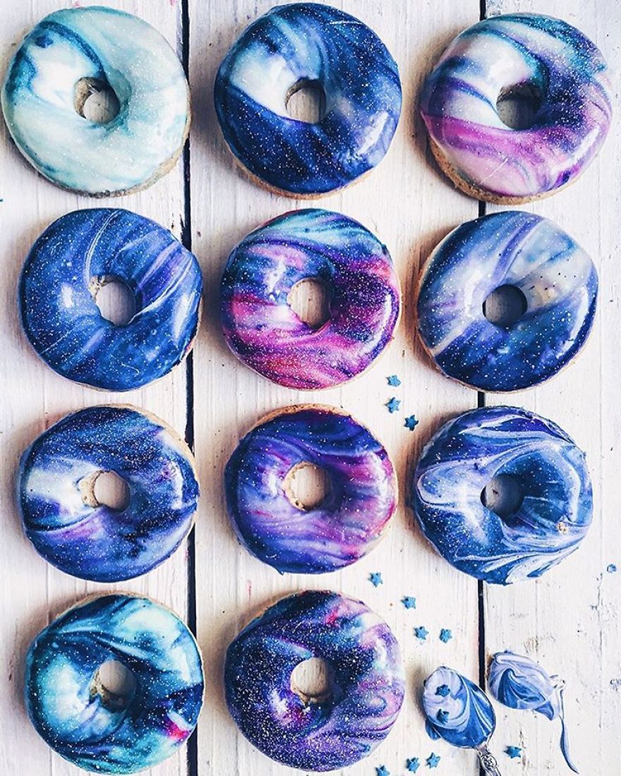These Galaxy Donuts Will Take You To Outer Space
