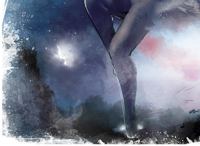 I Photograph Dancers And Turn Them Into Abstract Digital Paintings