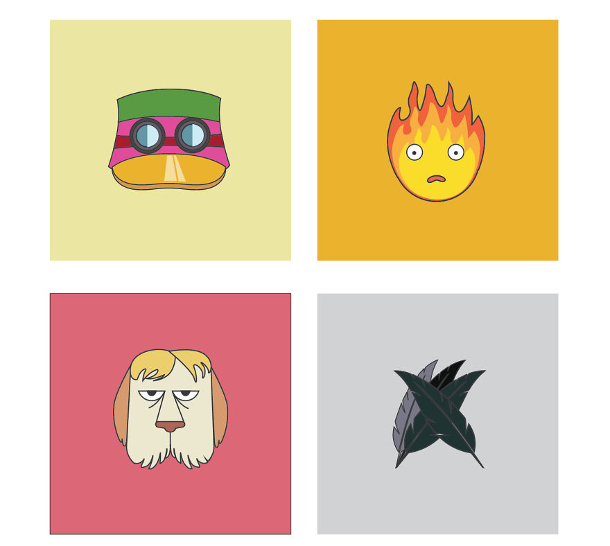 I Created Icons For Howl's Moving Castle!