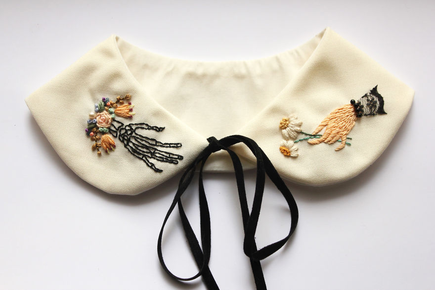 A Friendship Between Worlds Peter Pan Collar