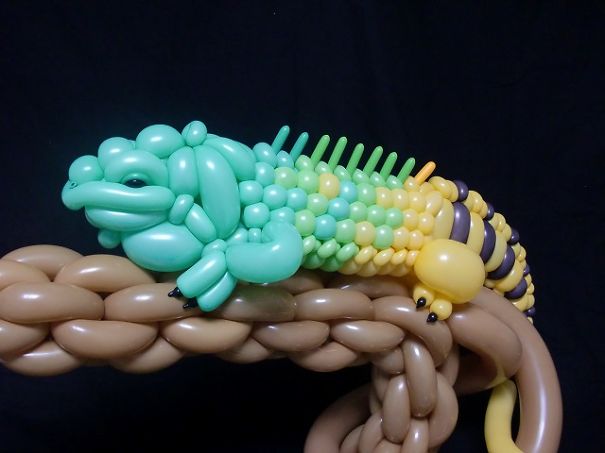 I Create Realistic Balloon Animals