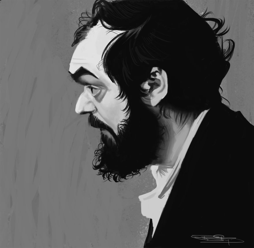 I Draw Hyper Realistic Caricatures And Illustrations With Mixed Media