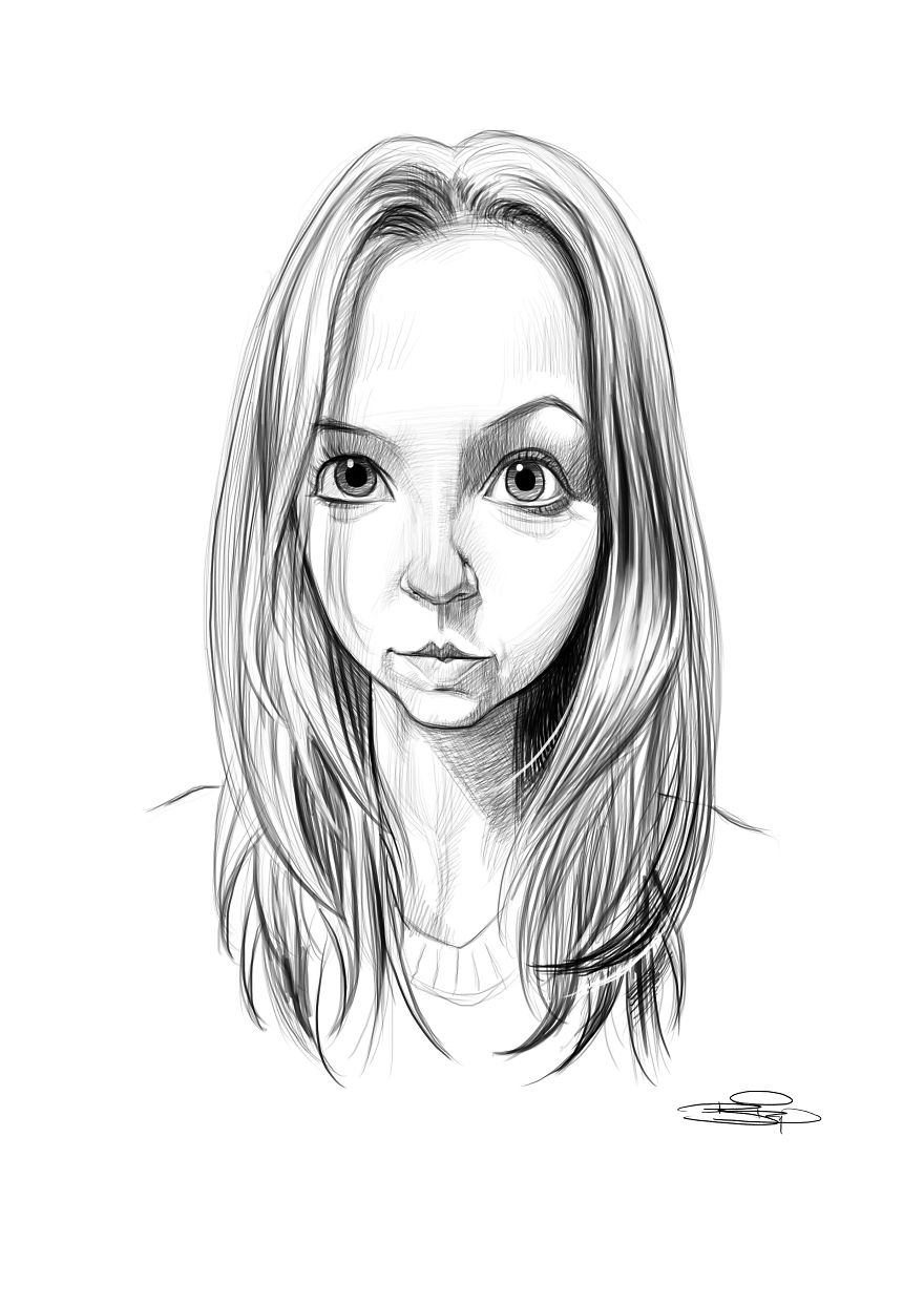 I Draw Hyper Realistic Caricatures And Illustrations With Mixed Media