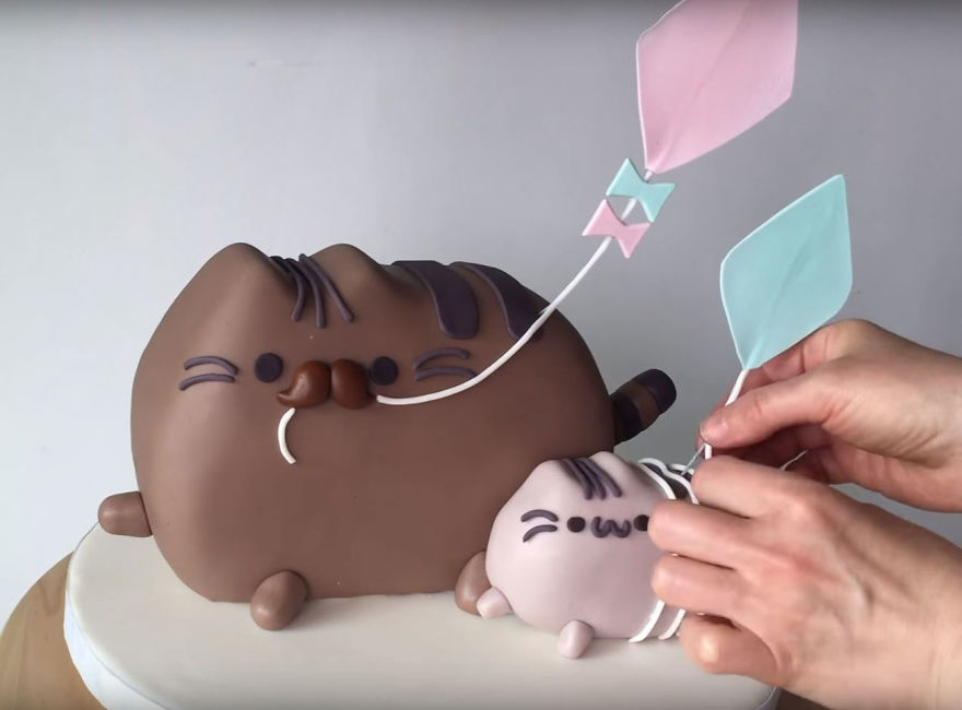 How To Make A Purrfect Pusheen Father's Day Cake For Your Dad