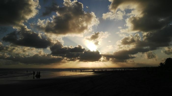 Sunset At Pangandaran, West Java