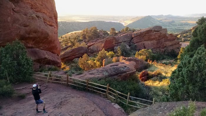 Sunrise Over Red Rocks