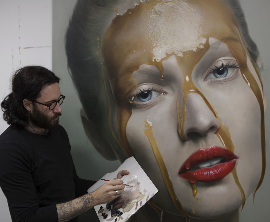 Incredibly Realistic Paintings By Mike Dargas Incredibly Realistic Paintings By Mike Dargas