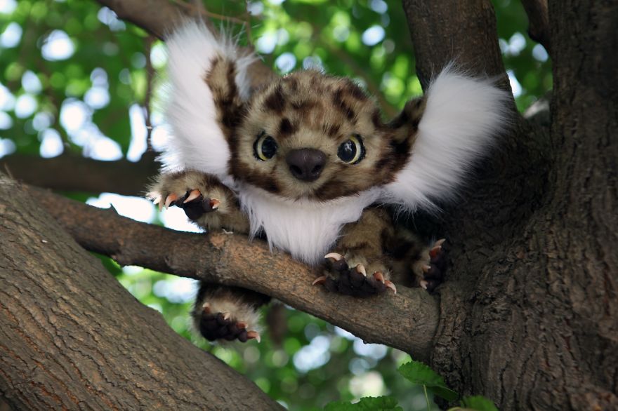 After Falling In Love With Art Of Plush Creatures I Started Making Fantasy Dolls Myself