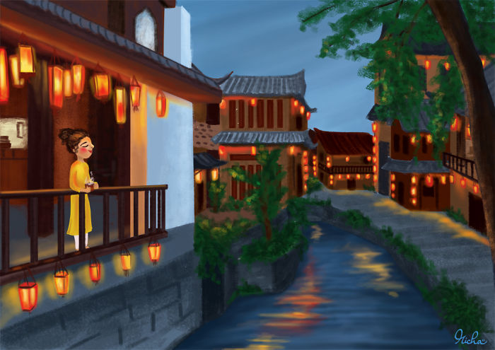 I Travel Around The World Through Illustrations I Travel Around The World Through Illustrations