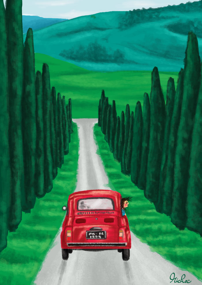 I Travel Around The World Through Illustrations I Travel Around The World Through Illustrations