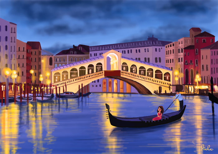 I Travel Around The World Through Illustrations I Travel Around The World Through Illustrations