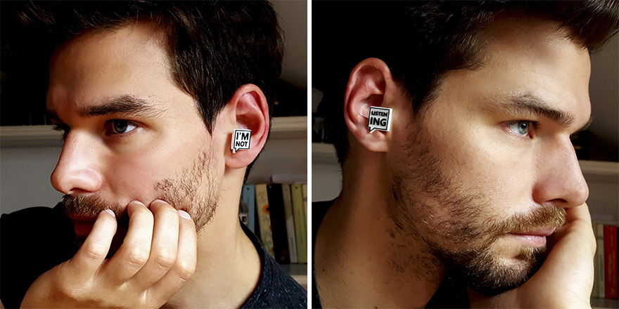 I've Designed Funny And Useful Travelling Earplugs