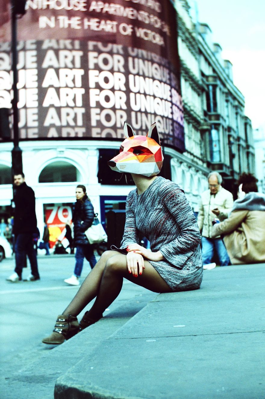 Modern Analogue Story Of A Lost Kitsune In London