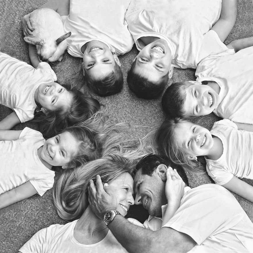 Mummy And Daddy Love Us All The Same. We Are All Their Favourites