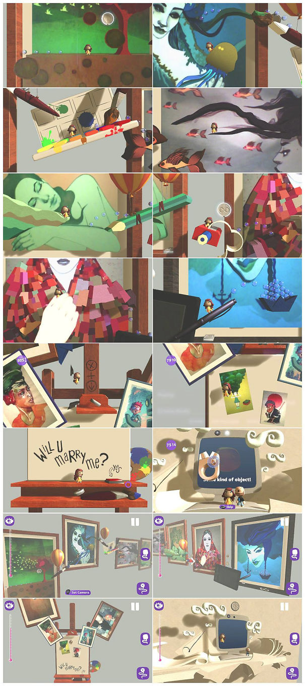 Littlebigproposal (or When A Gamer Proposes To An Artist.)