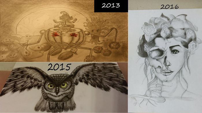 My Work From 2013 (13 Years Old) To 2016 (16 Years Old)