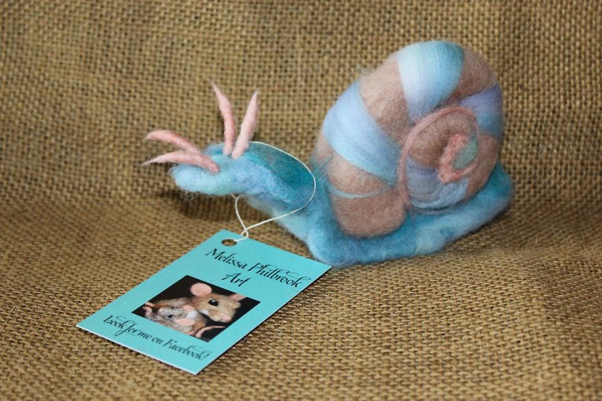 My Hobby Of Needle Felting Animals Lets Me Work While Enjoying Myself