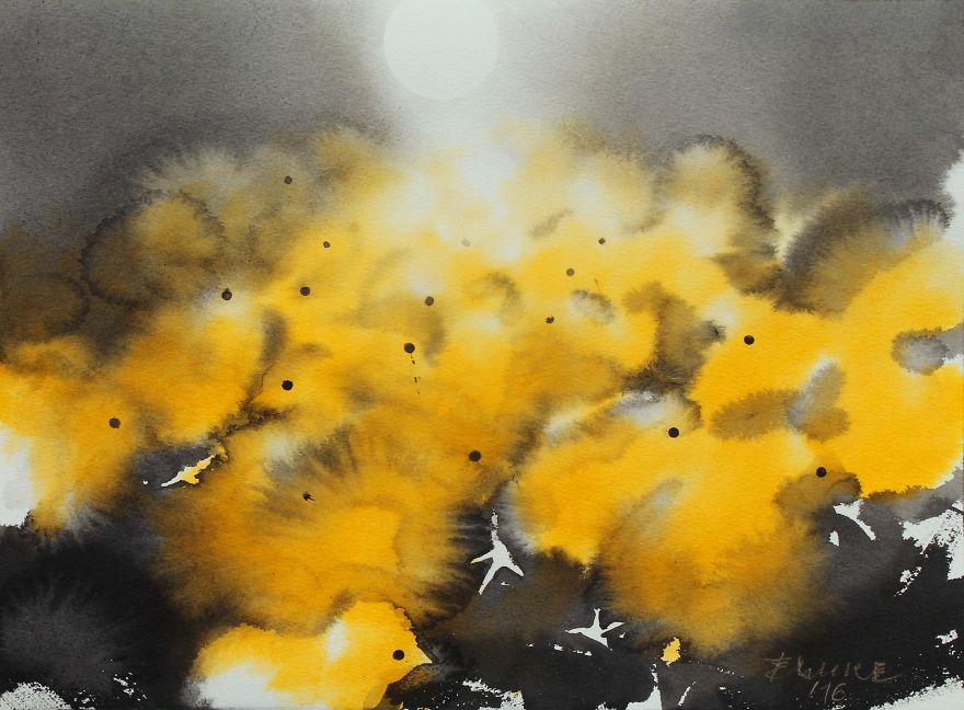 Wonderfully Expressive Ink Paintings By Endre Penovac Wonderfully Expressive Ink Paintings By Endre Penovac