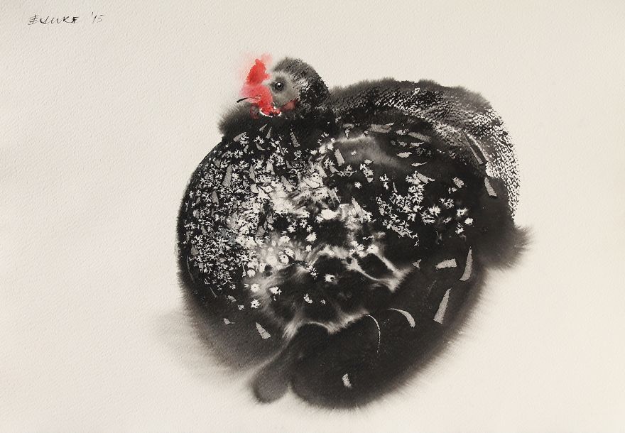 Wonderfully Expressive Ink Paintings By Endre Penovac Wonderfully Expressive Ink Paintings By Endre Penovac