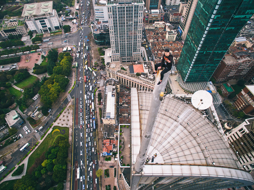 The Idea Of Climbing The 'Peak Of Shanghai' Was In My Head For A Long Time, So I Finally Did It
