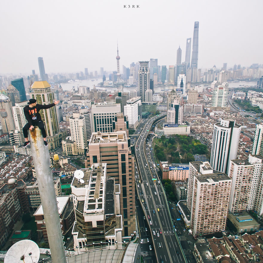 The Idea Of Climbing The 'Peak Of Shanghai' Was In My Head For A Long Time, So I Finally Did It