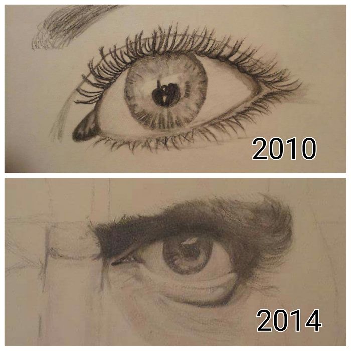 4 Years Into Perfecting Eyes Drawing