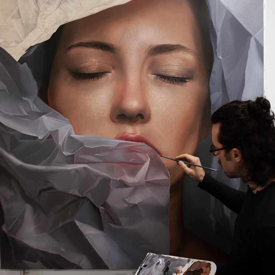 Incredibly Realistic Paintings By Mike Dargas Incredibly Realistic Paintings By Mike Dargas