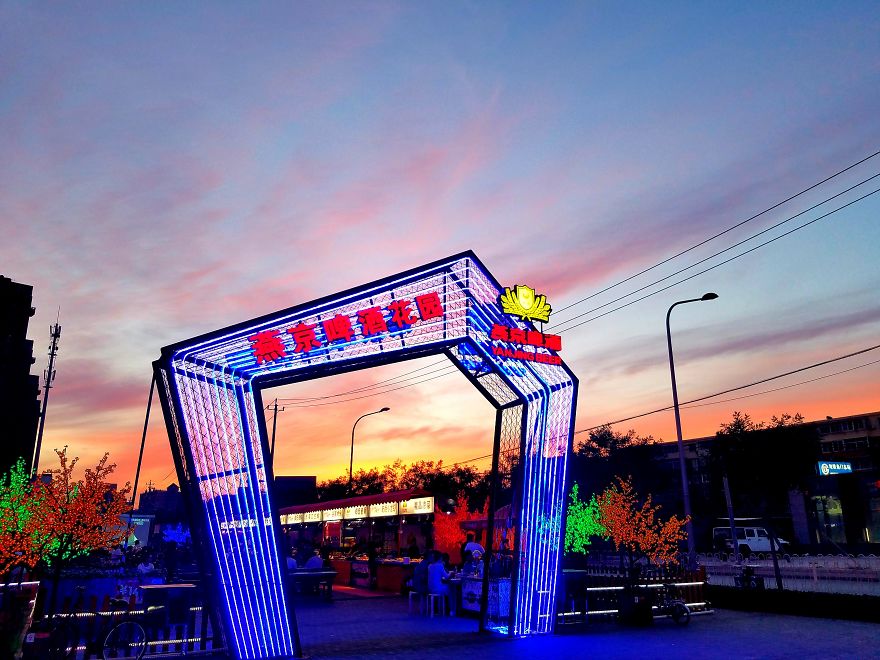 The Sun Also Sets And Glows