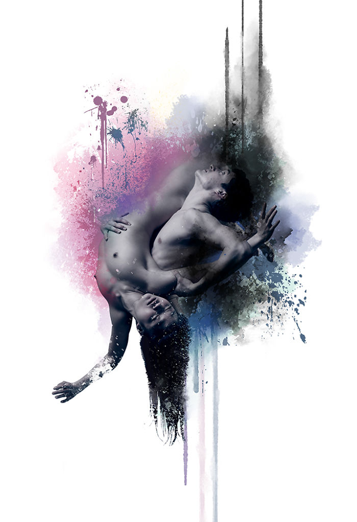 I Photograph Dancers And Turn Them Into Abstract Digital Paintings
