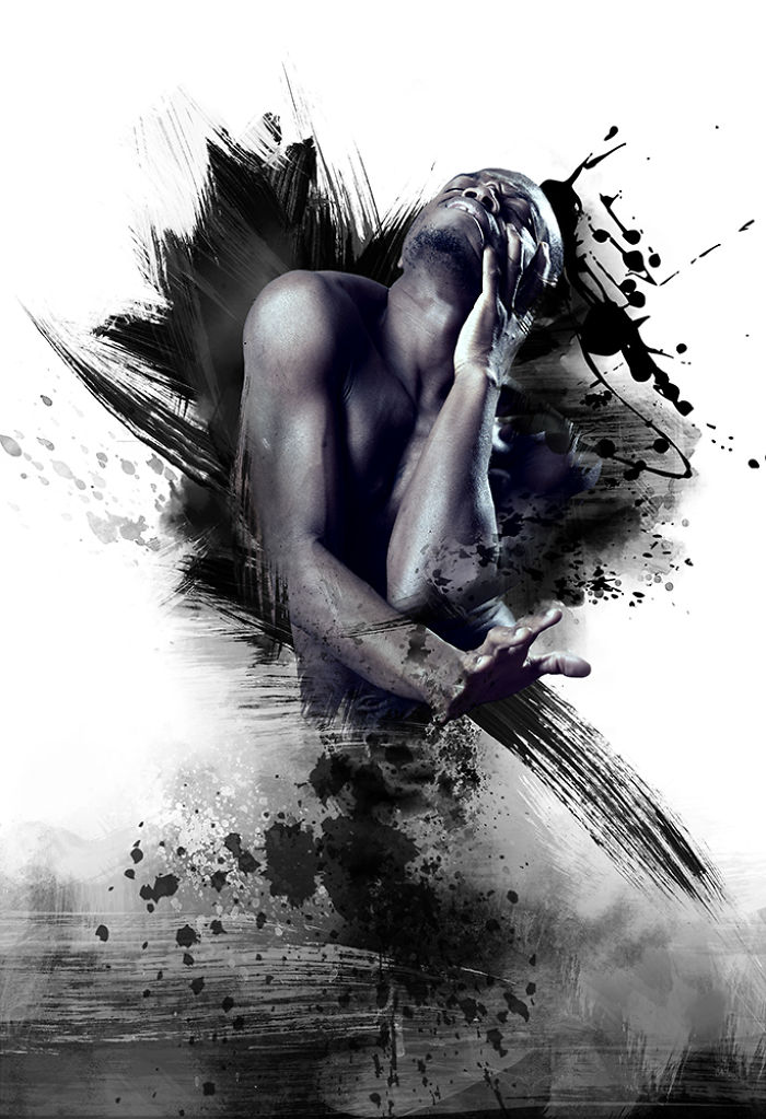 I Photograph Dancers And Turn Them Into Abstract Digital Paintings