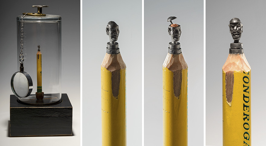 I Carved A Family Of Elephants Into A Pencil I Carved A Family Of Elephants Into A Pencil