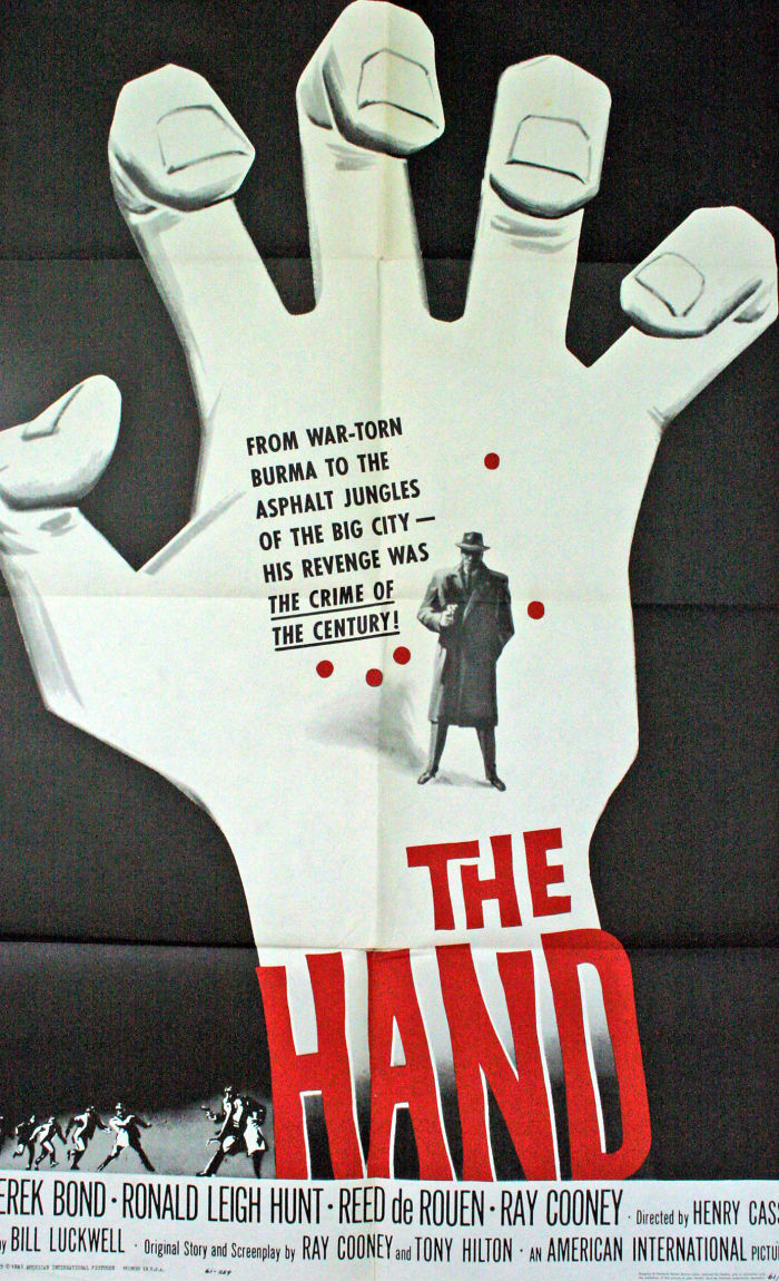 Poster for "The Hand" movie